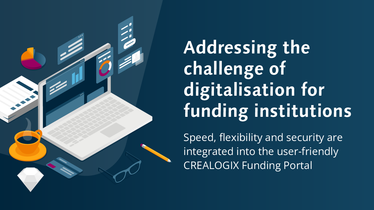 CREALOGIX eBook – Addressing the challenge of digitalisation for funding institutions