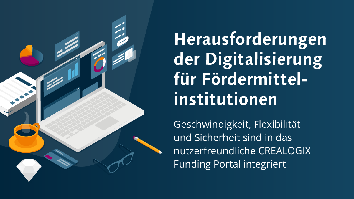 CREALOGIX eBook - Herausforderungen der Digitalisierung für Fördermittelinstitutionen