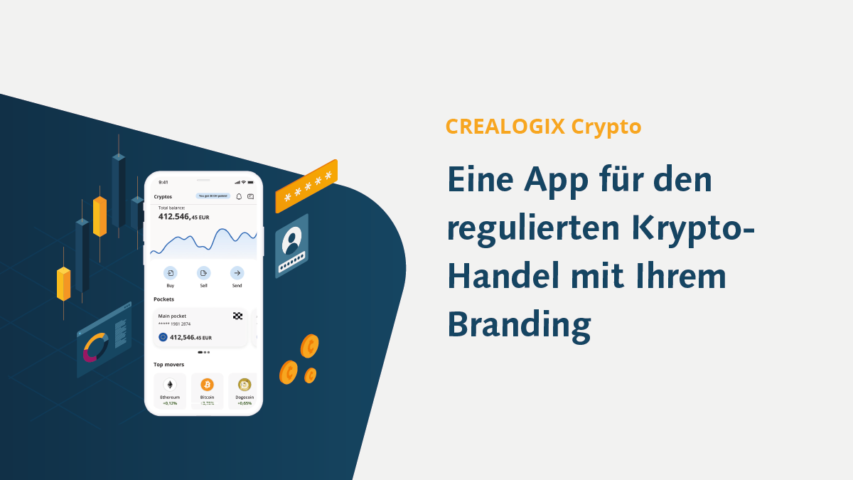 CREALOGIX Crypto - App für den regulierten Krypto-Handel
