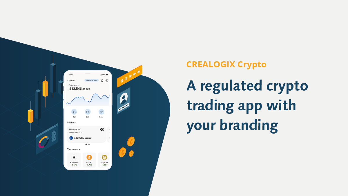 CREALOGIX Crypto - regulated crypto trading app