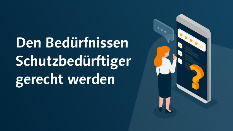 CREALOGIX Blog - Den Bedürfnissen Schutzbedürftiger gerecht werden