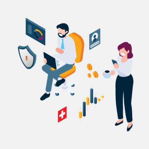 CREALOGIX Studie – Etablierter Finanzinstitute und der Krypto-Bereich