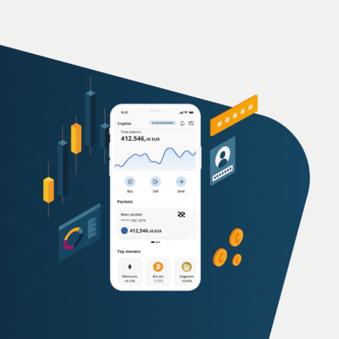 CREALOGIX Crypto - App für den regulierten Krypto-Handel 